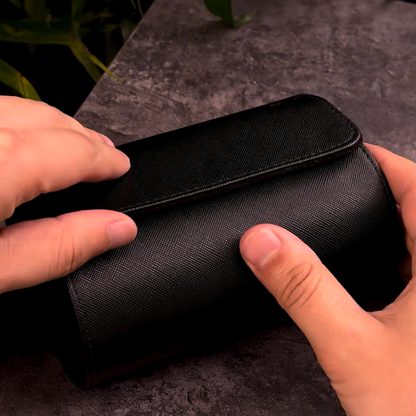Astuccio portaorologi in pelle